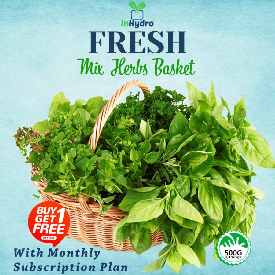 Mix Herbs Basket Monthly Subscription 500gm