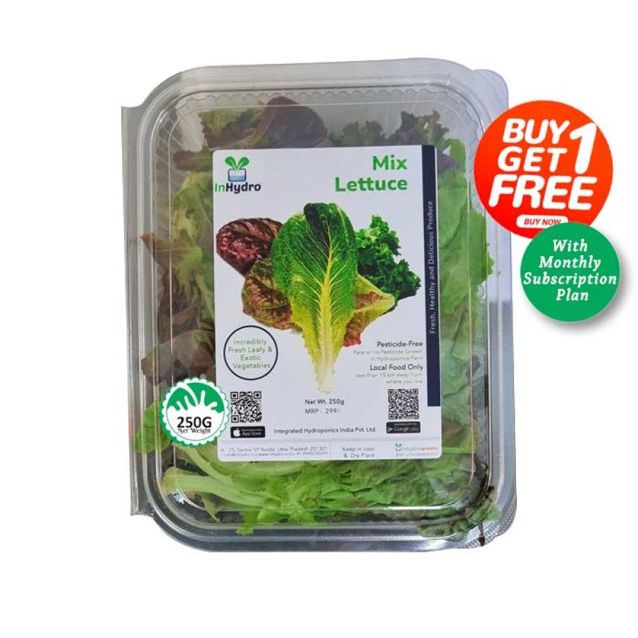 Mix Lettuce Pack Monthly Subscription 250gm