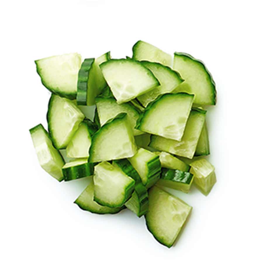 Chopped Green zucchini(हरी ज़ूकीनी)-500g