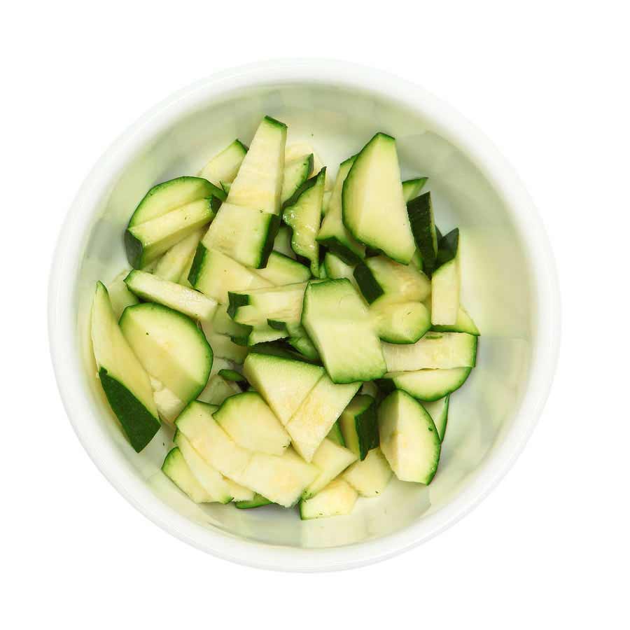 Chopped Green zucchini(हरी ज़ूकीनी)-500g