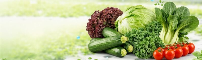 Fresh hydroponic lettuce, kale, cucumbers and tomatoes – InHydro vegetable subscription in Delhi NCR