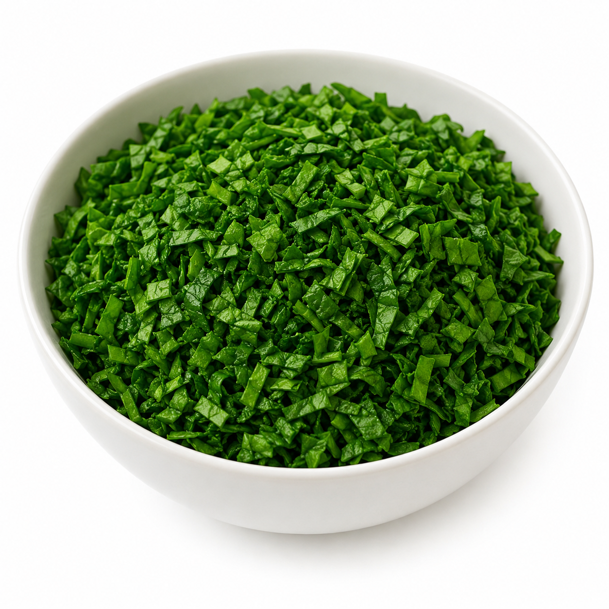 Fresh Finely Chopped Spinach