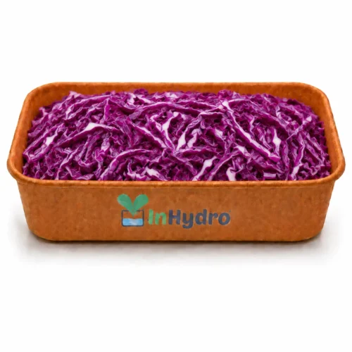 Fresh Shredded Purple Cabbage – Ready to Cook – InHydroGreens, same-day delivery in Delhi NCR