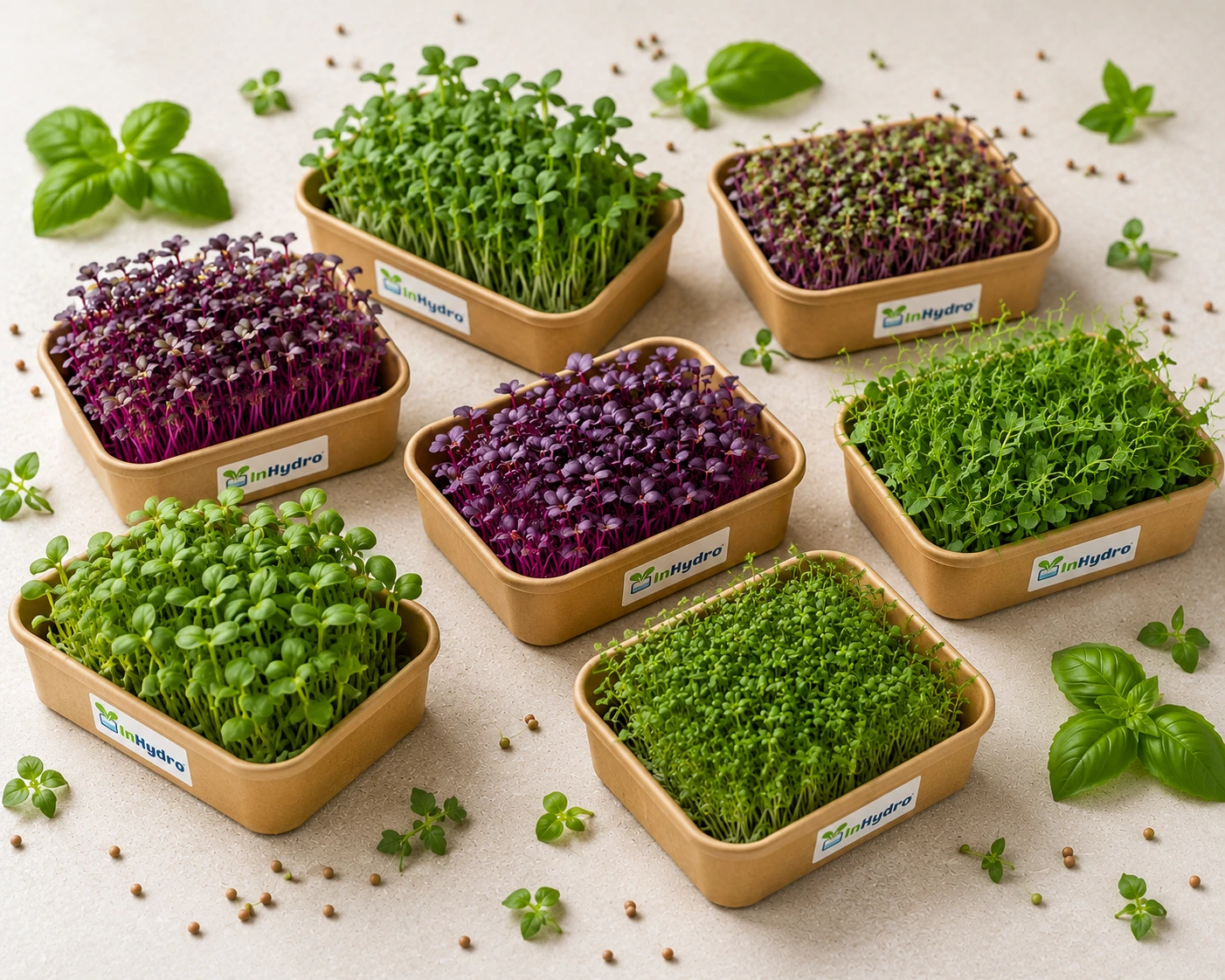 Microgreens trial pack tray