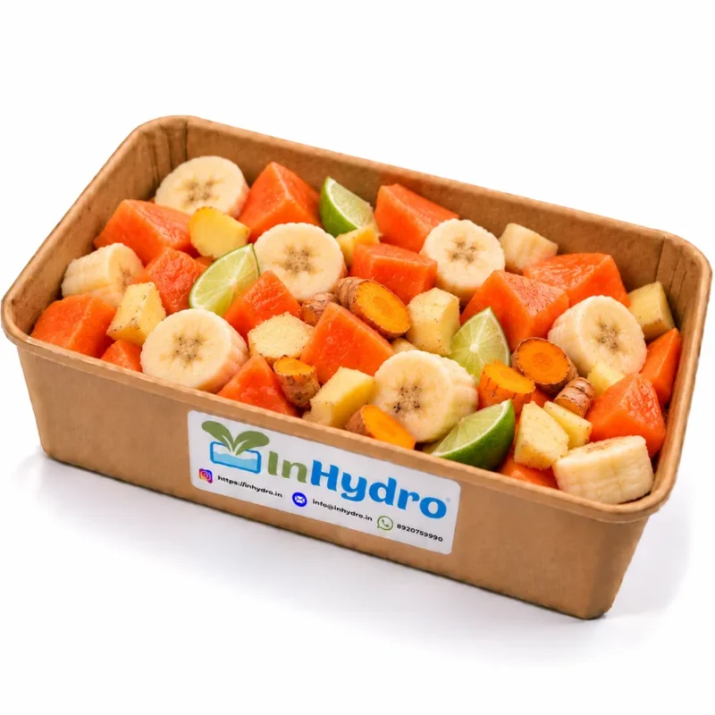 Papaya Turmeric Smoothie Golden Sunrise Winter Inhydrogreens Papaya Turmeric Smoothie Pack with Banana Ginger and Fresh Turmeric